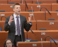 (VIDEO) Deputat ucrainean, în plenul APCE: Rusia încearcă să destabilizeze Moldova folosind politicieni plătiți și șantajul energetic