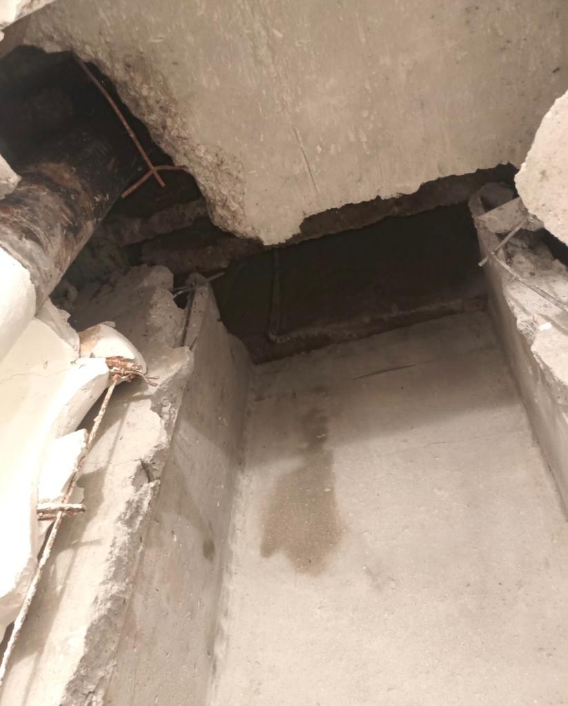 FOTO Un bărbat a rămas blocat într-un canal de ventilare dintre etajele 7 și 8 a unui bloc de la Ciocana