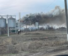 Poluarea aerului a crescut de până la 3 ori după incendiul din Portul Giurgiulești. Au fost chemați experți din România