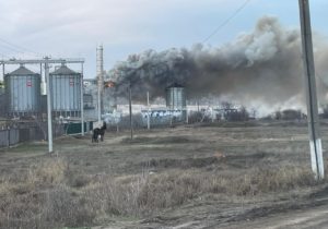 (ФОТО) В Джурджулештском порту снова вспыхнул пожар