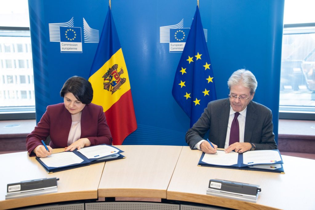 Vești bune de la Bruxelles. Natalia Gavrilița a semnat trei acorduri cu Uniunea Europeană în domenii strategice