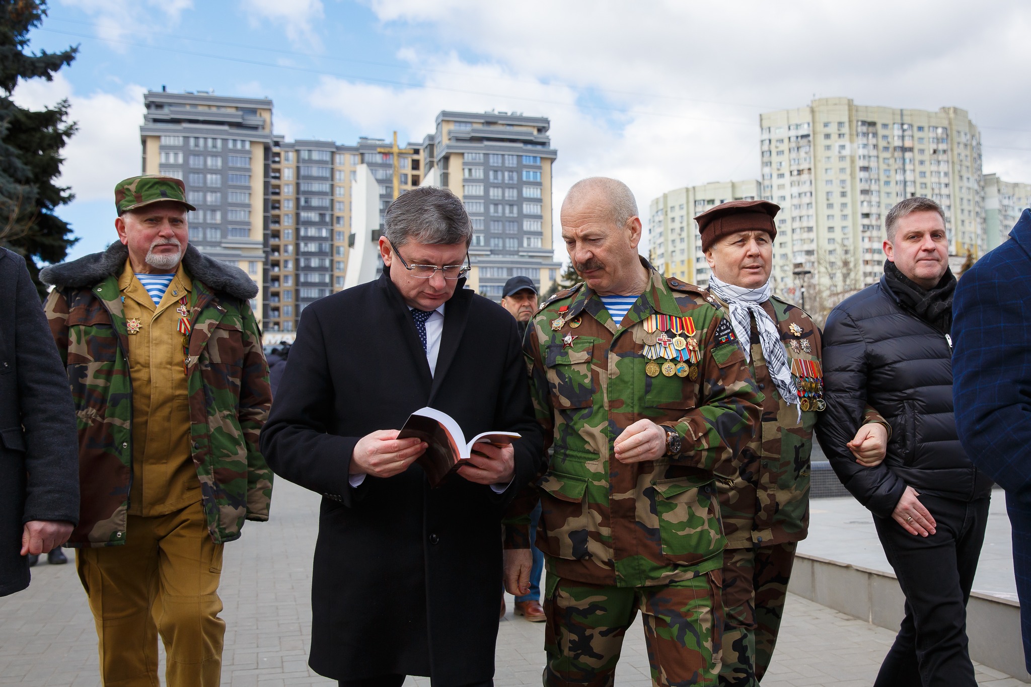 Igor Grosu a participat la manifestările consacrate Zilei de comemorare a victimelor războiului din Afganistan