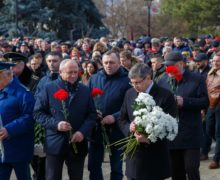 Igor Grosu a participat la manifestările consacrate Zilei de comemorare a victimelor războiului din Afganistan