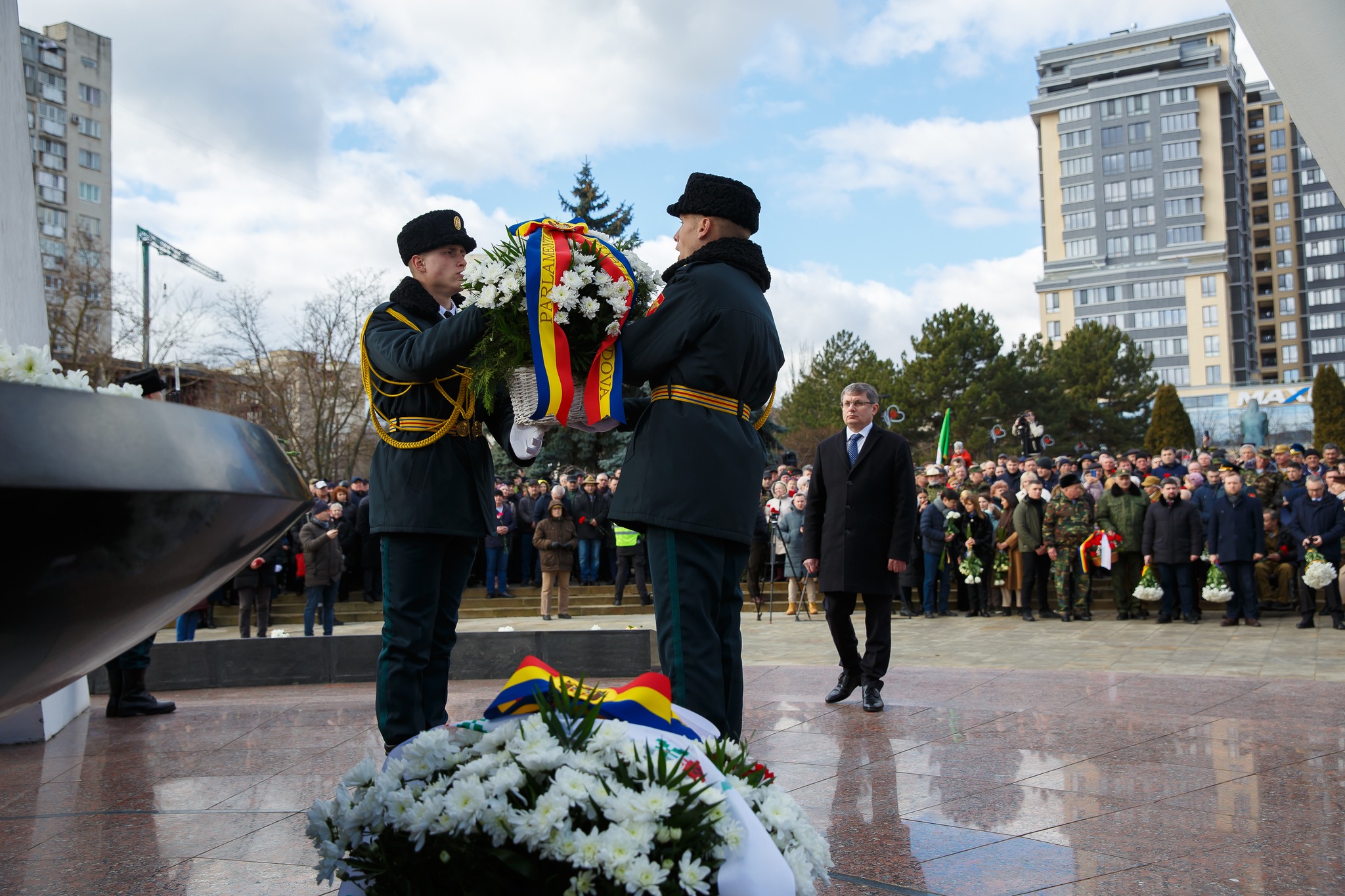 Igor Grosu a participat la manifestările consacrate Zilei de comemorare a victimelor războiului din Afganistan