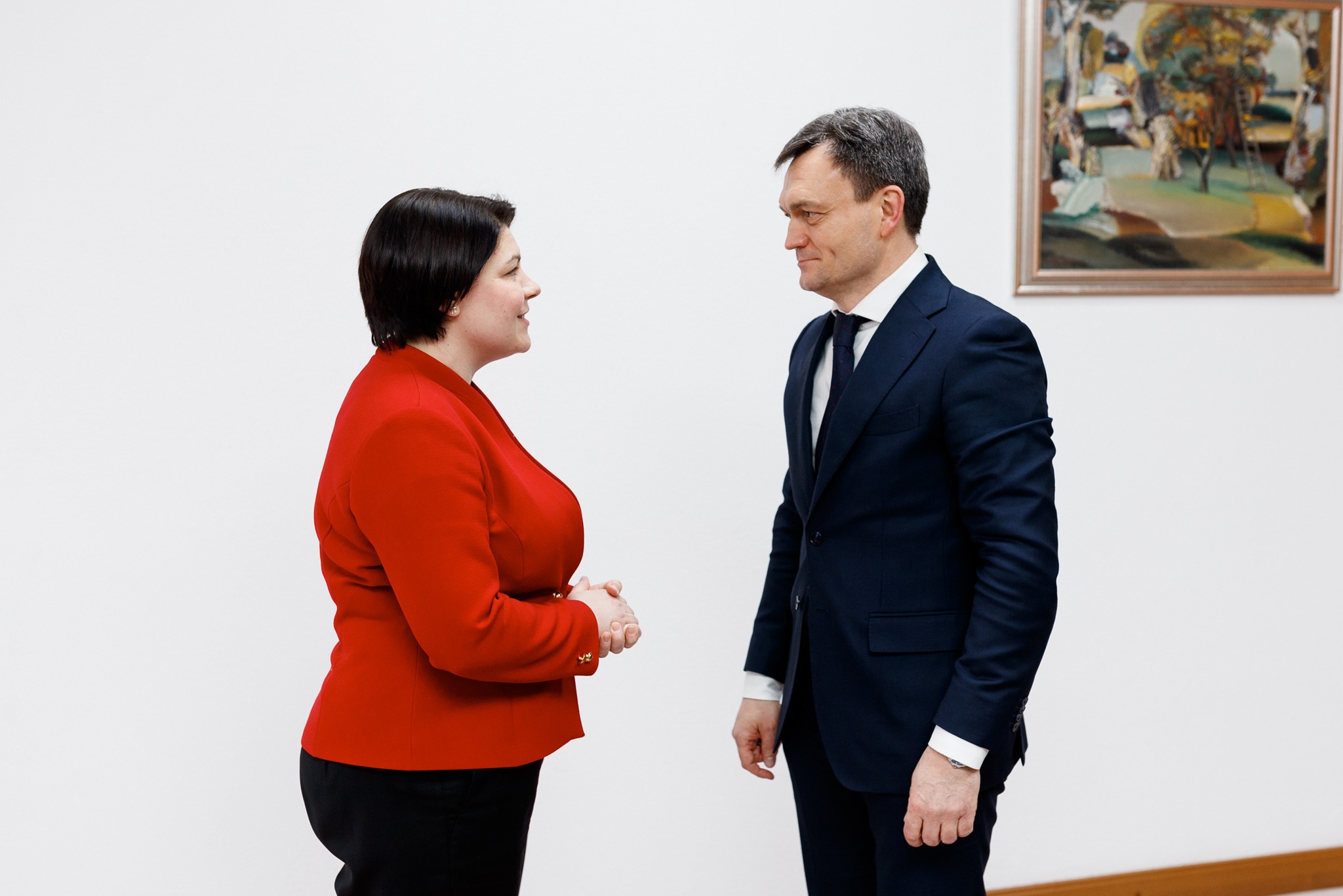 Natalia Gavrilița către noul prim-ministru Dorin Recean: „Voi continua să fiu alături de Guvern”