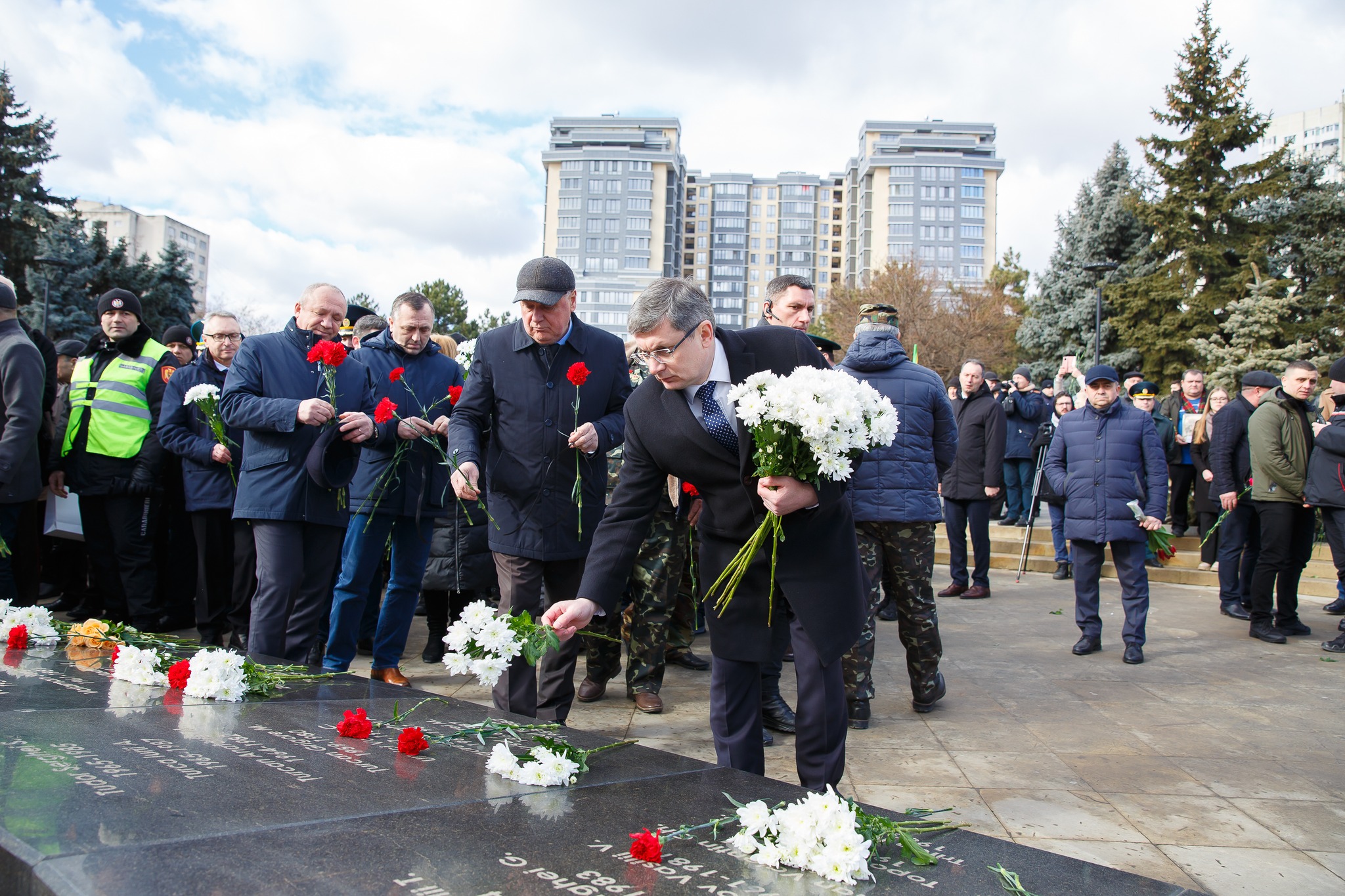 Igor Grosu a participat la manifestările consacrate Zilei de comemorare a victimelor războiului din Afganistan