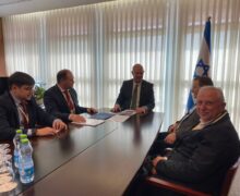 Мэр Кишинева отправился с визитом в Израиль. Там он встречался с депутатами Кнессета