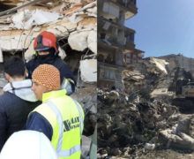 (ФОТО) Молдавские спасатели вытащили из-под завалов в Турции четырех человек. Живым среди них оказался только один