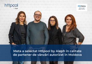 Meta a selectat Httpool by Aleph în calitate de partener de vânzări autorizat în Moldova