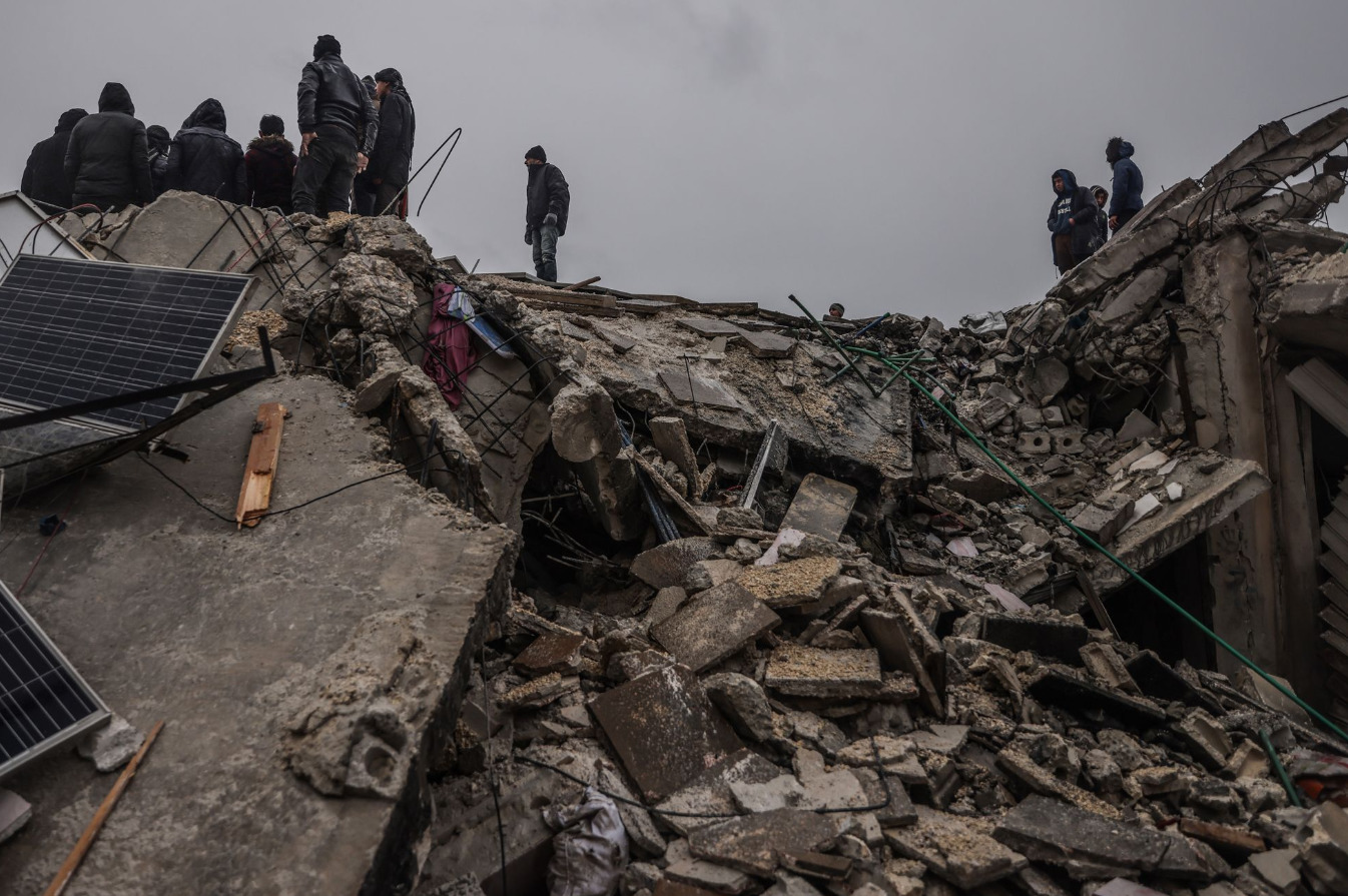 (ФОТО) Последствия сильнейшего землетрясения на границе Турции и Сирии