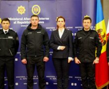 (FOTO) Ana Revenco a oferit distincții pentru 11 angajați ai IGP: „Pe umerii polițiștilor se sprijină de mai bine de un an ecoul războiului”