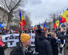 PAS о протесте сторонников Шора в центре Кишинева: «Попытка дестабилизации ситуации»