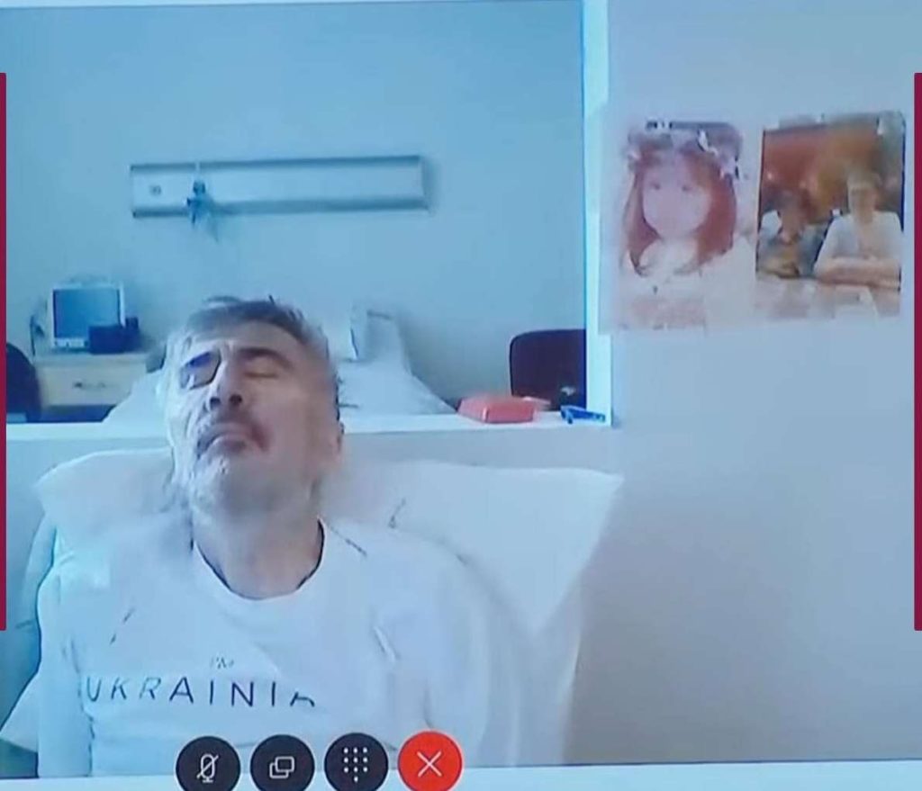 FOTO Cum arată acum ex-președintele Georgiei Mihail Saakașvili: ar fi fost transferat la terapie intensivă
