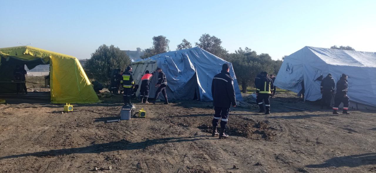 (ФОТО) Спасатели из Молдовы прибыли в турецкую область Хатай. Из-за землетрясения там погибли свыше 3 тыс. человек