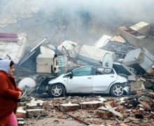 (ФОТО) Последствия сильнейшего землетрясения на границе Турции и Сирии