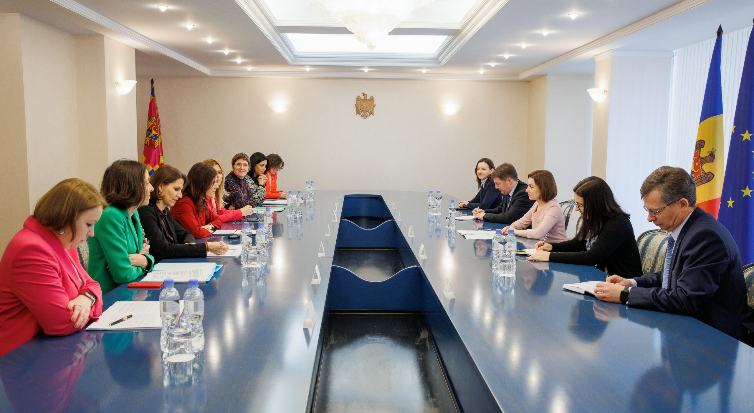 Ministre și secretare de stat din 9 state membre ale UE se află la Chișinău. Au discutat cu Maia Sandu
