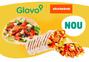 Starkebab, cea mai mare rețea de restaurante fast-food din Moldova, este acum disponibilă pe Glovo