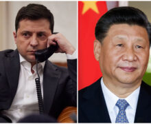 Xi Jinping l-a sunat pe Vladimir Zelenski și i-a spus că vrea să trimită emisari în Ucraina pentru „a pune capăt” războiului