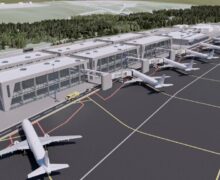 (ФОТО) В аэропорту Ясс строят второй по величине терминал в Румынии. Когда завершат работы?