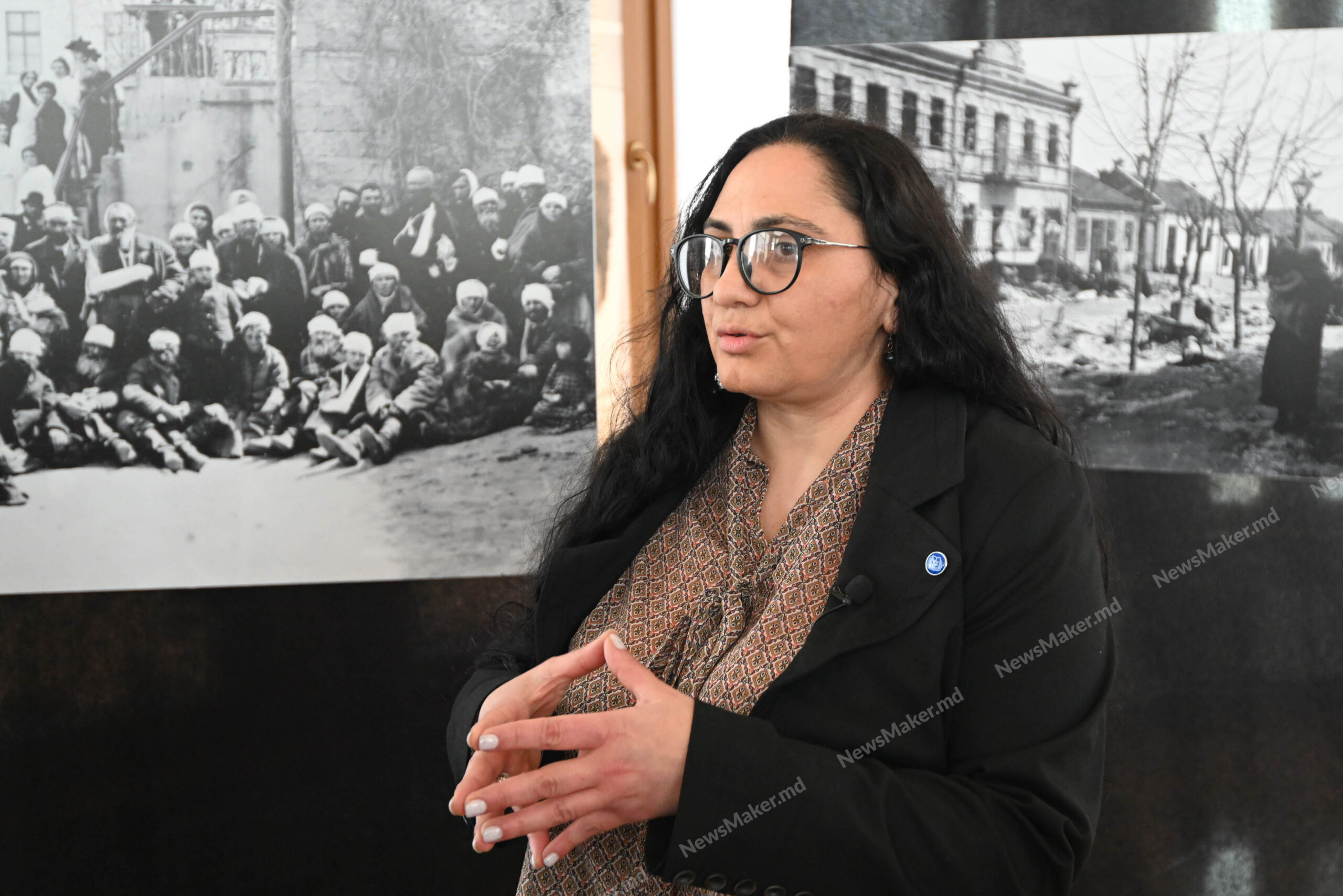 (ФОТОРЕПОРТАЖ NM) В Кишиневе открылась выставка, посвященная 120-летию еврейского погрома