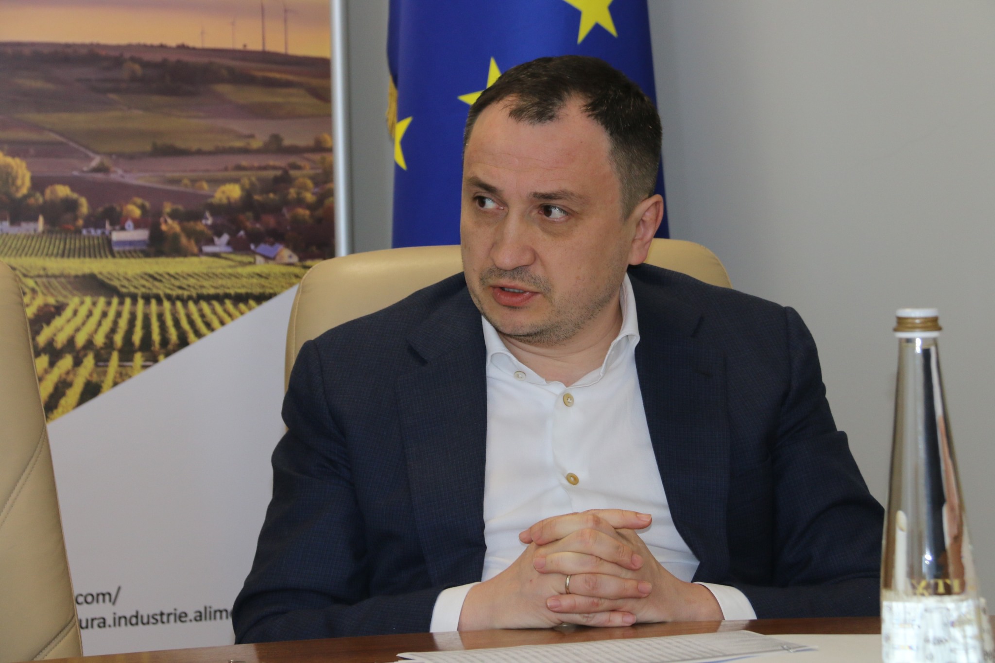 Ministrul Agriculturii, întrevedere cu omologul său ucrainean: i-a comunicat despre intenția Moldovei de a impune restricții la importul de cereale