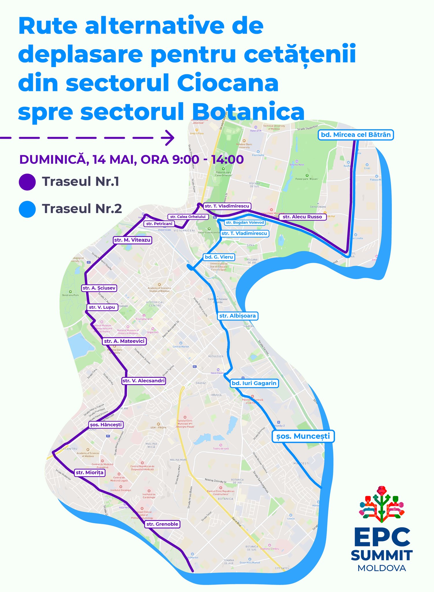 FOTO Repetiția generală pentru summitul din 1 iunie: cum se va circula duminică în capitală și pe traseul Chișinău-Bulboaca