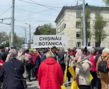 В центре Кишинева перекрыли движение из-за протеста партии «Шор»