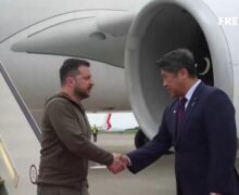 VIDEO Vladimir Zelenski a ajuns în Japonia, unde va participa la Summit-ul G7. Va avea o întrevedere bilaterală cu Joe Biden