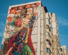 FOTO „Speranța” – noua pictură murală din sectorul Botanica al capitalei. Cine este autorul și ce simbolizează?