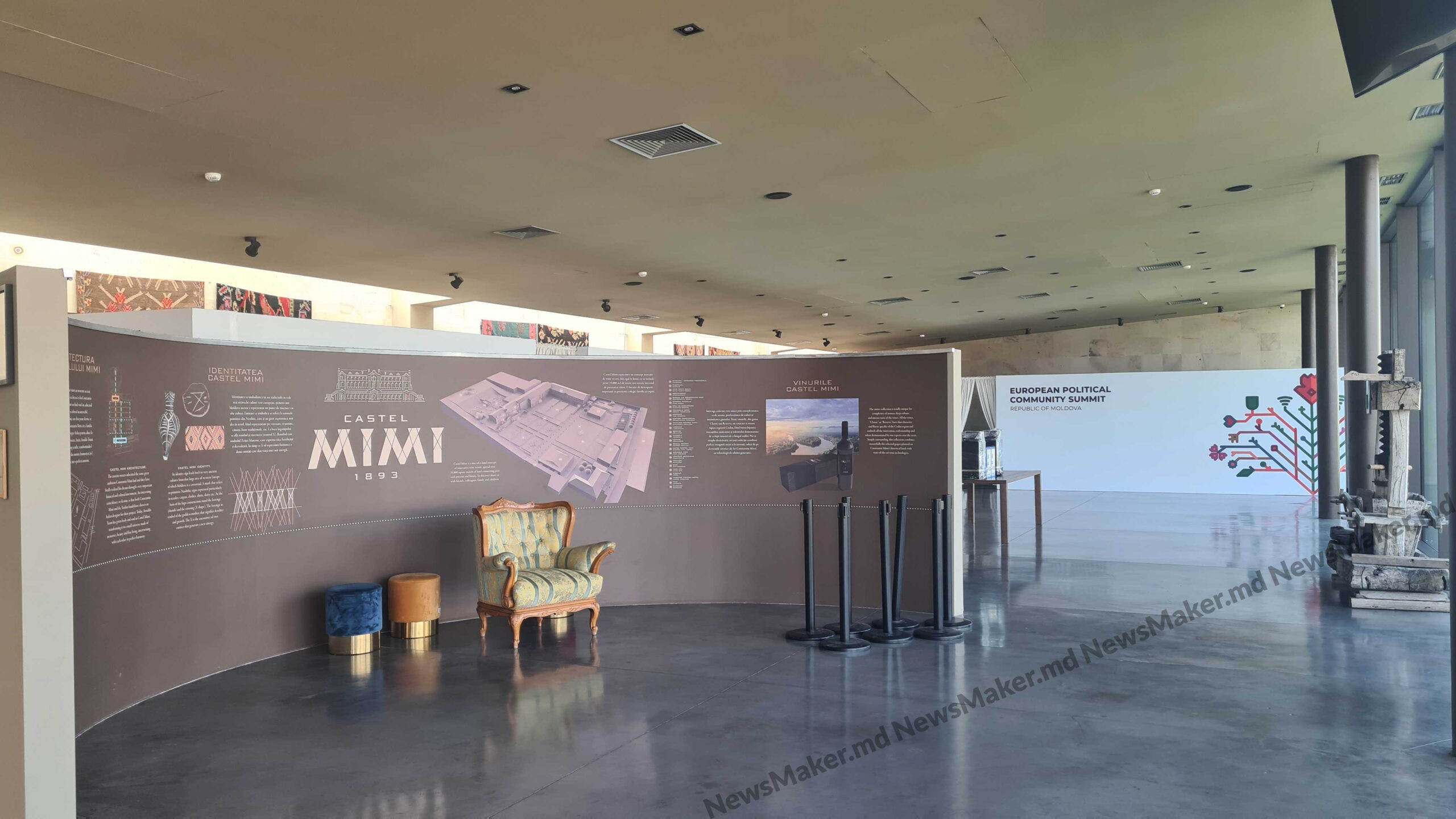 Covor roșu și WC-uri mobile: Cum arată Castelul Mimi cu doar câteva ore înainte de începerea summitului