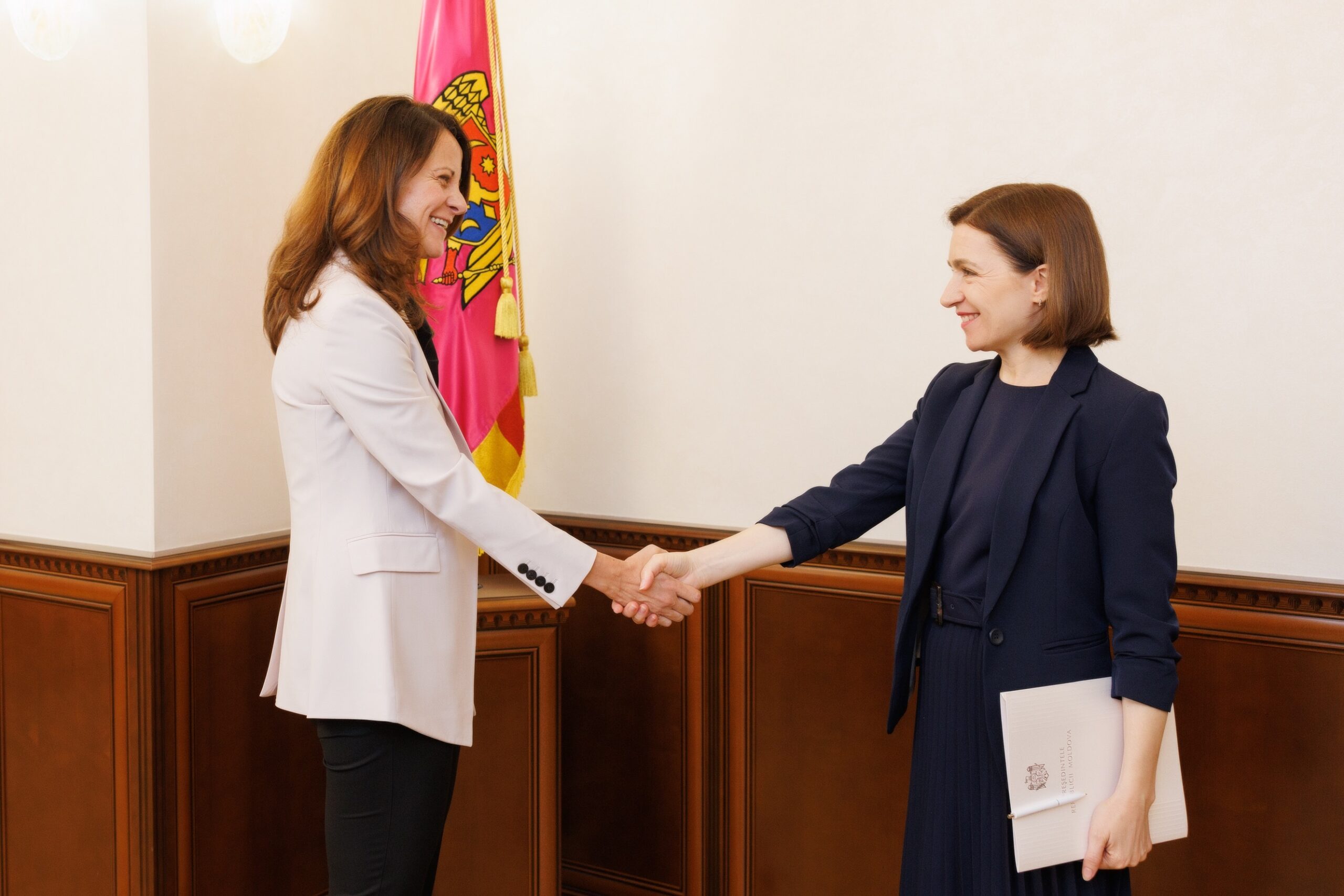 VIDEO Maia Sandu, întâlnire cu noua reprezentată a FMI în Moldova. Despre ce au discutat