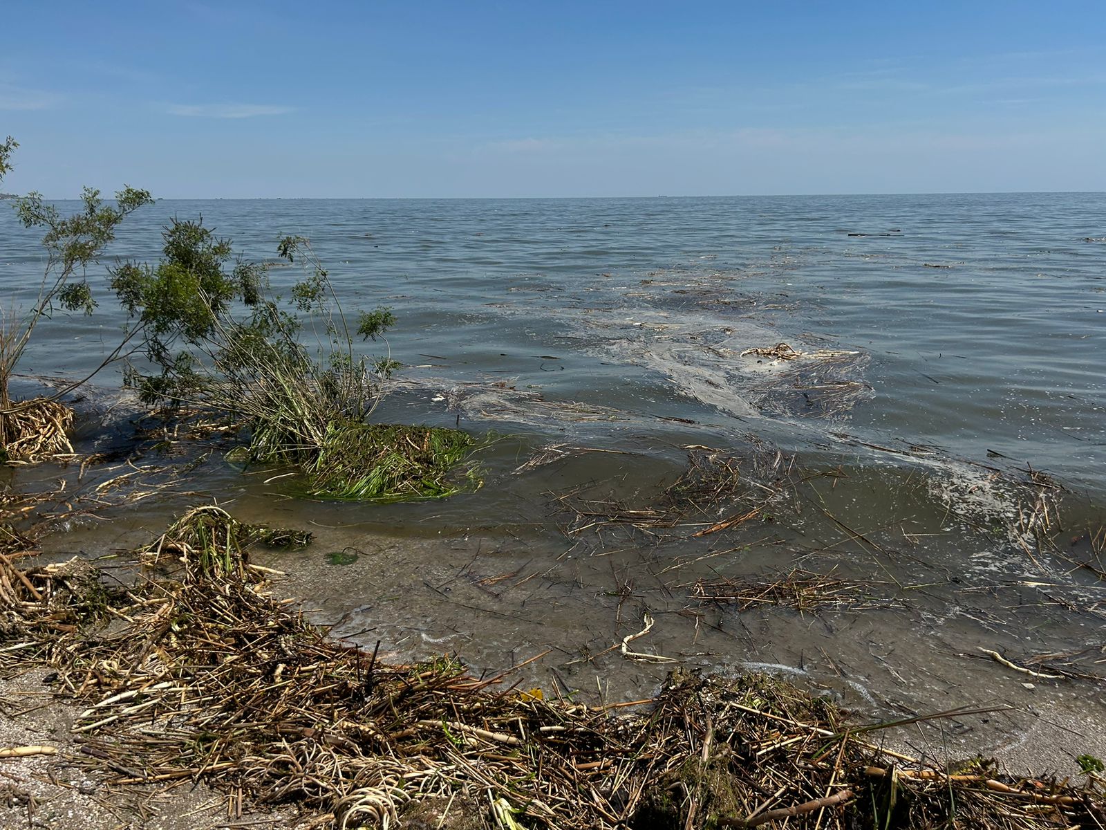 FOTO Barajul distrus de la Nova Kahovka aduce consecințe negative în Odesa. Specialiștii au verificat apa de mare 