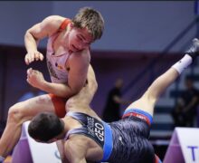 Молдавский борец Максим Сарманов завоевал серебро на чемпионате Европы