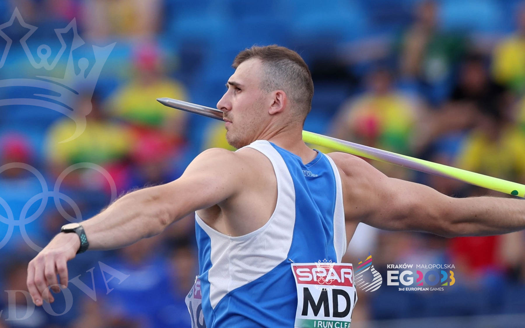 FOTO Atletul moldovean Andrian Mardare a cucerit bronzul la Jocurile Europene