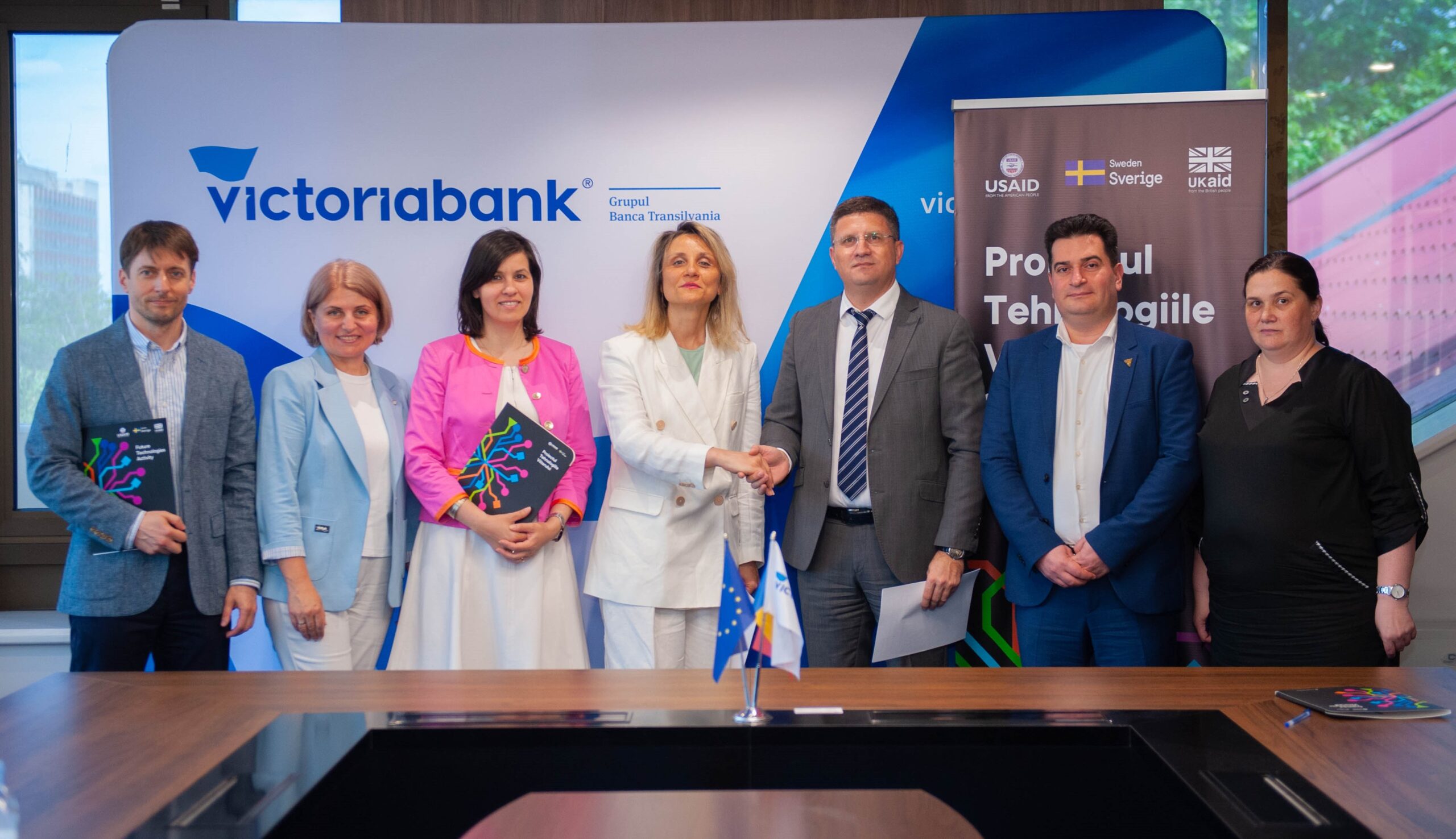 Victoriabank și Proiectul Tehnologiile Viitorului în Moldova au încheiat un Acord de Parteneriat pentru a dinamiza procesul de digitalizare a IMM-urilor din Republica Moldova