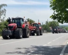 (ФОТО) В Молдове продолжаются протесты фермеров. Участники акций частично заблокировали дороги к КПП в Леушенах и Скуленах