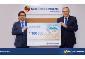 Moldindconbank поддерживает украинский народ и жертвует около 600 000 леев детской больнице из Николаева