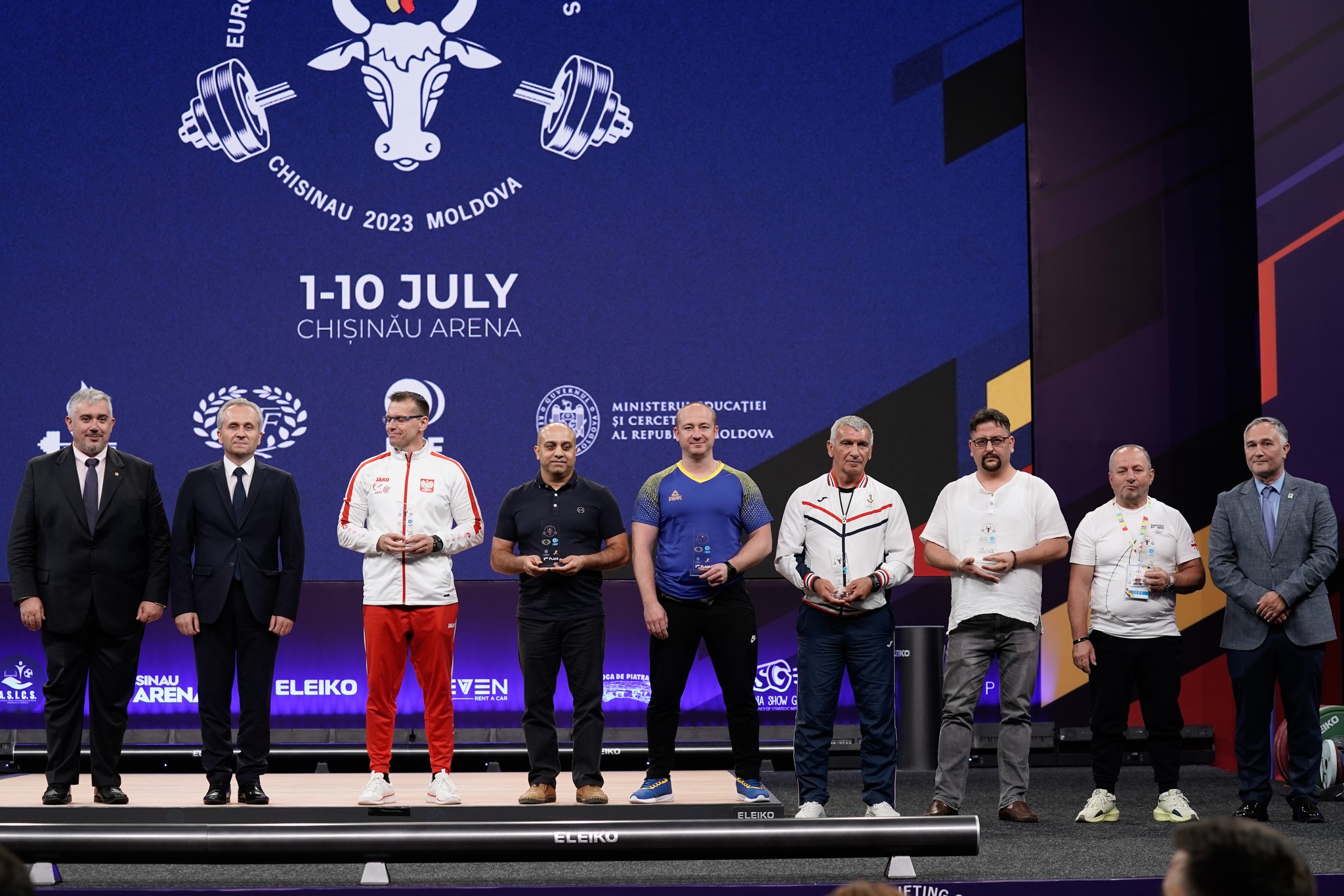 Campionatul European de Haltere, găzduit în premieră de Moldova: sportivii moldoveni au obținut 21 de medalii