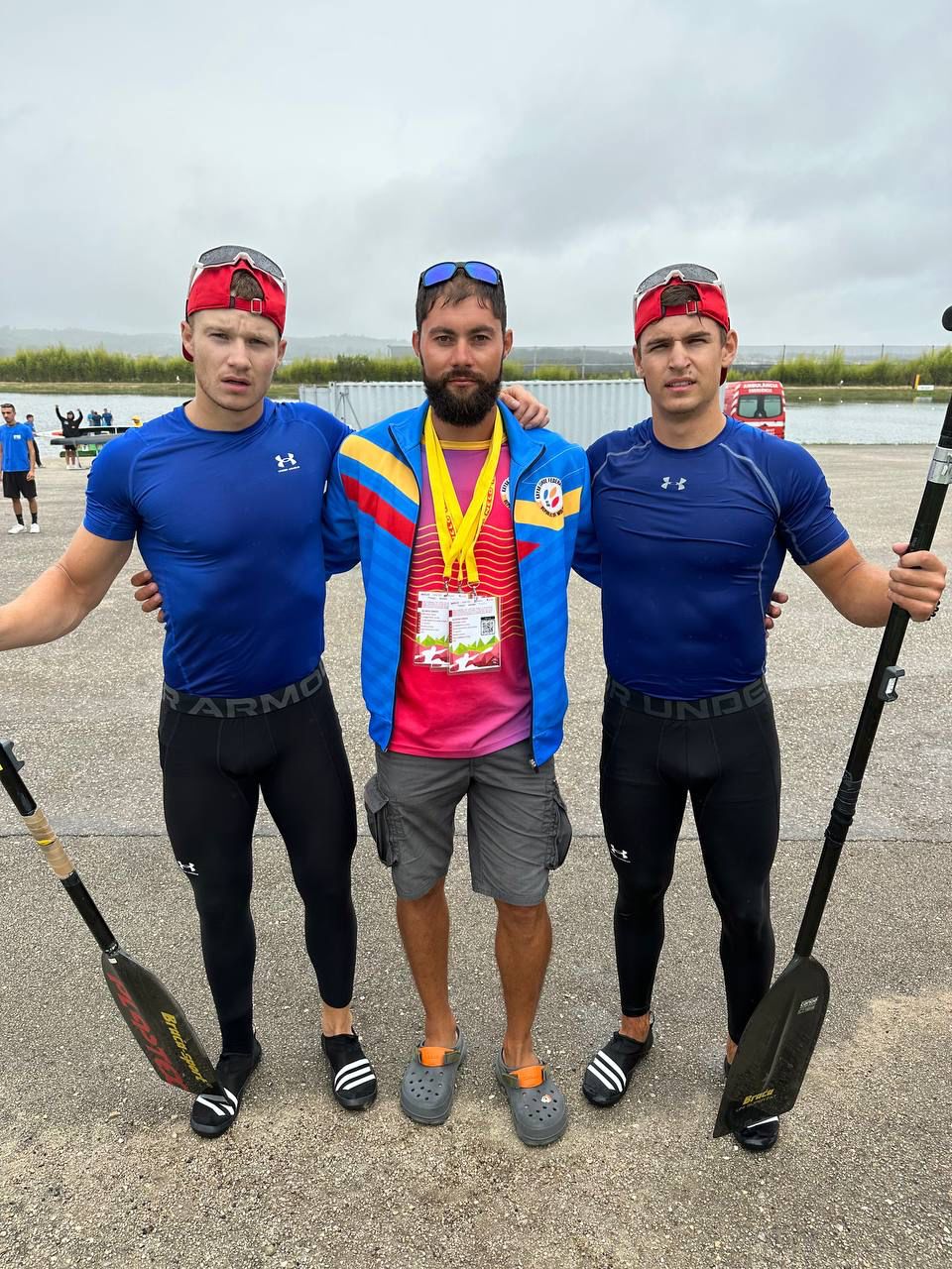 FOTO Victorie pentru Moldova: doi sportivi au obținut argintul la Campionatul European de Caiac-canoe Juniori 
