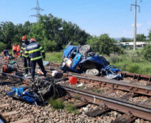 В Румынии поезд сбил автомобиль. Погибли четыре человека, в том числе двое детей