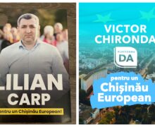 У PAS и DA — один лозунг на выборах мэра Кишинева. «За европейский Кишинев»