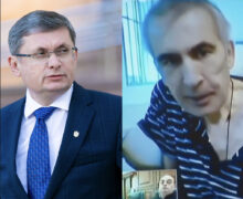 VIDEO Imagini cu Saakașvili din spital. Igor Grosu, apel la partenerii Moldovei: Orice om merită proces de judecată corect