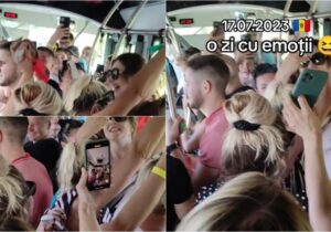 (ВИДЕО) В Кишиневе пассажиры троллейбуса исполнили популярную песню группы O-Zone