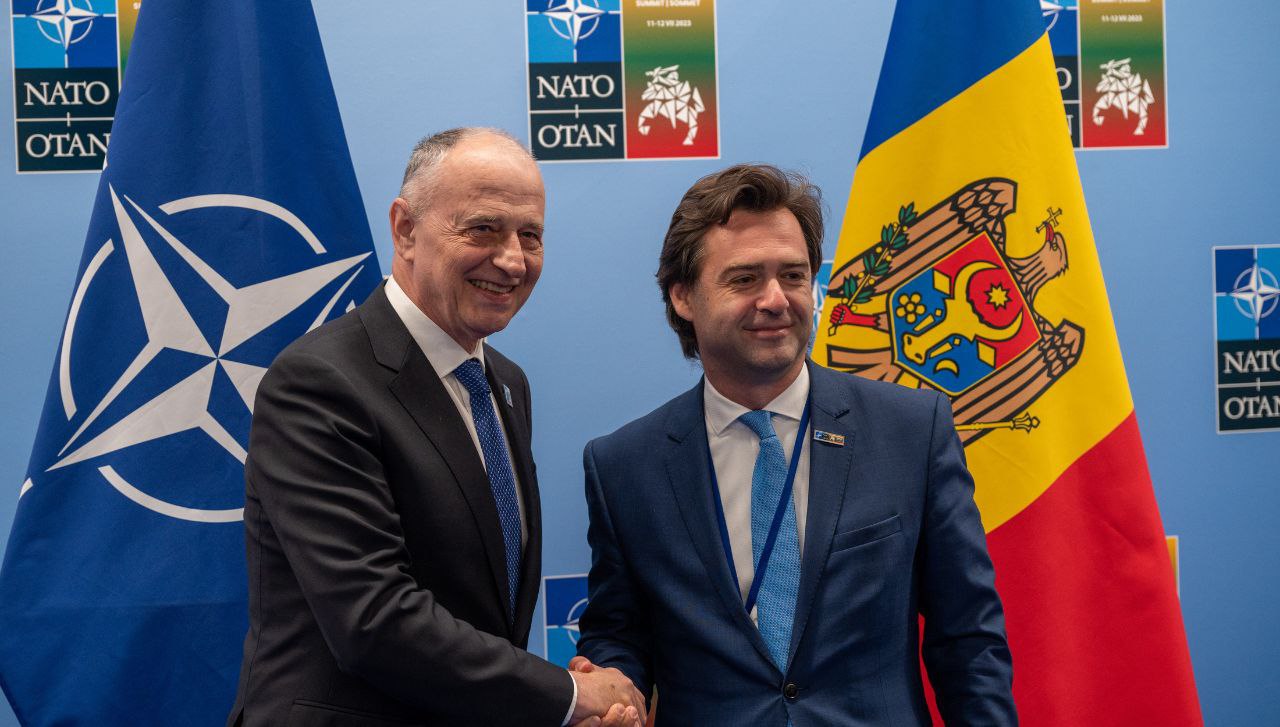FOTO Popescu, după reuniunea de la Vilnius: NATO și-a reiterat deschiderea de a susține în continuare modernizarea Moldovei