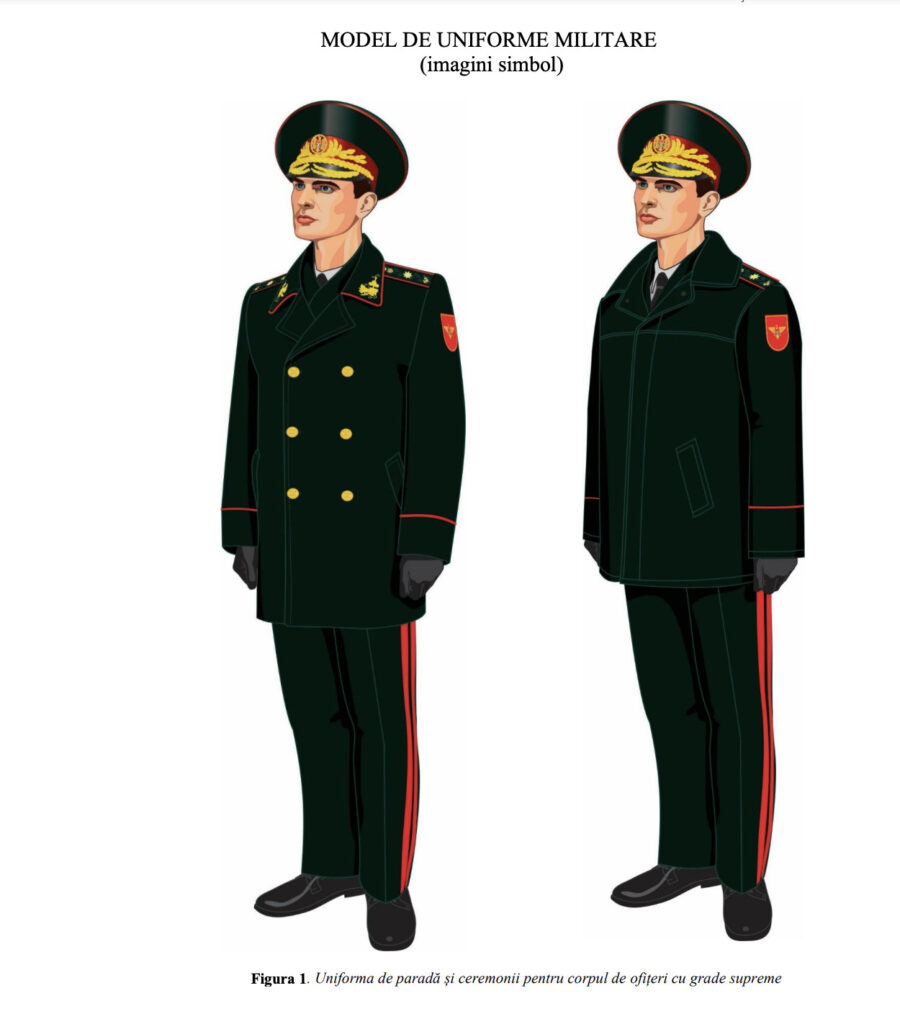 FOTO Uniforme noi pentru militarii moldoveni. Proiectul va fi aprobat de Guvern