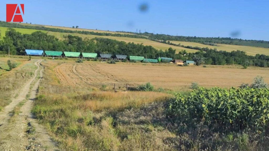 Un tren care transporta cereale a deraiat într-o localitate din UTA Găgăuzia