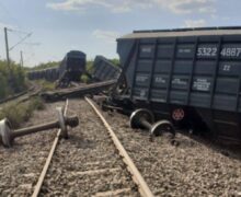 Un tren care transporta cereale a deraiat într-o localitate din UTA Găgăuzia