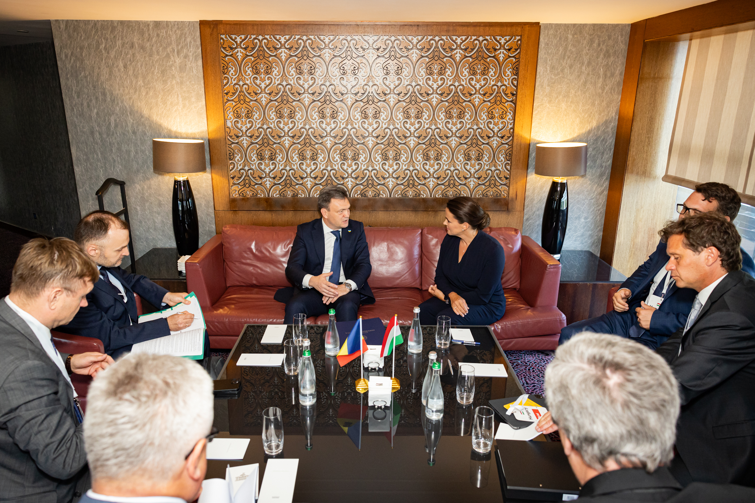 (ФОТО) Дорин Речан встретился с премьер-министром Финляндии и президентом Венгрии. Что они обсудили?