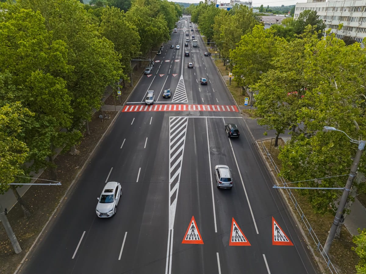 Cum arată strada Calea Ieșilor din capitală, după finalizarea lucrărilor de reparație
