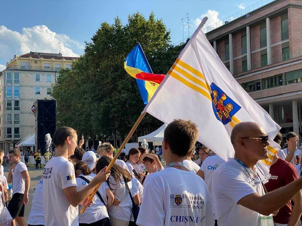 FOTO Elevii școlilor sportive din Chișinău, locul II la un festival din Italia: au obținut în total 39 de medalii